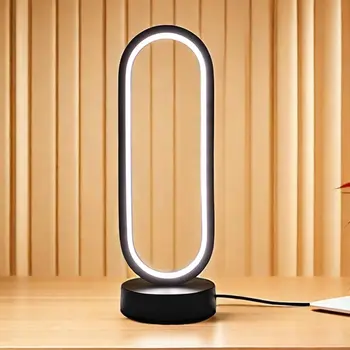 Modern Oval LED Bedside Table Lamp 9