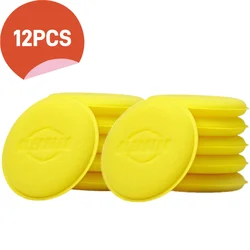 12 PCS Foam Applicator Pads Car Wax Applicator Pad Detailing Round Polishing Sponges for Car Wax Applicator Pad