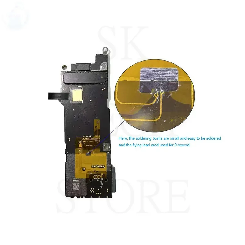 WYLIE Parts Esim Adapter For iPhone  14P/14PM/15/15 Plus US Version SIM Card Reader Flex Cable Slot Tray Holder Module Repair