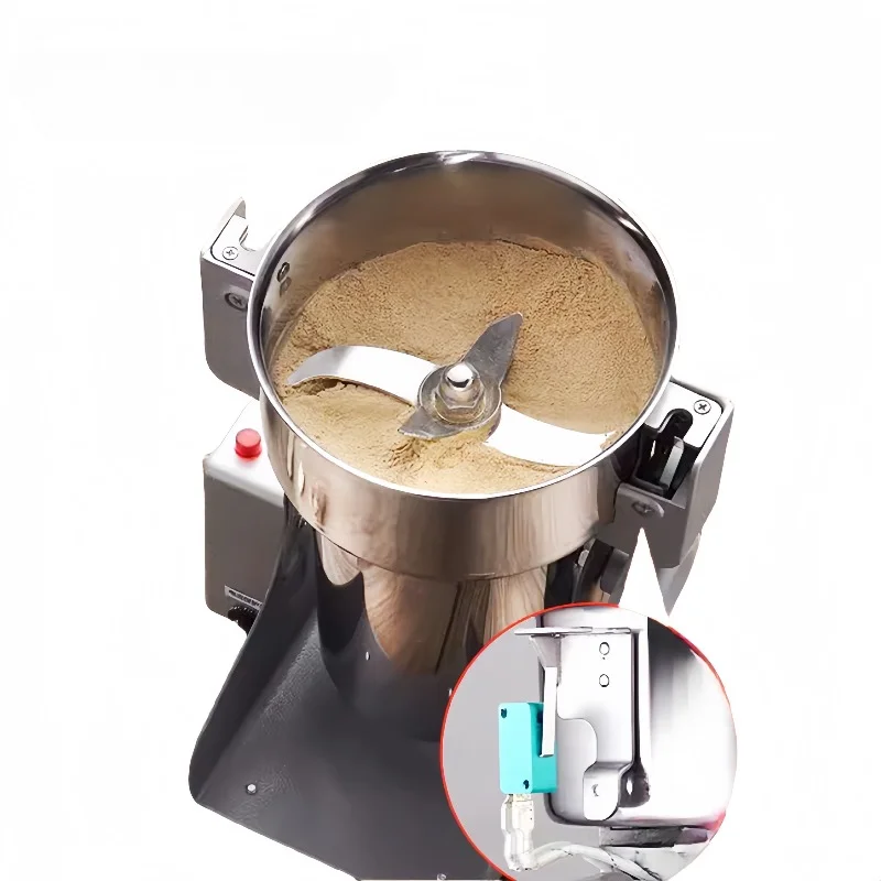 Mill Powder Machine Dry Grinders Spice Fine Powder Grain Milling Machine Grain Grinder Grinding Electric Wheat