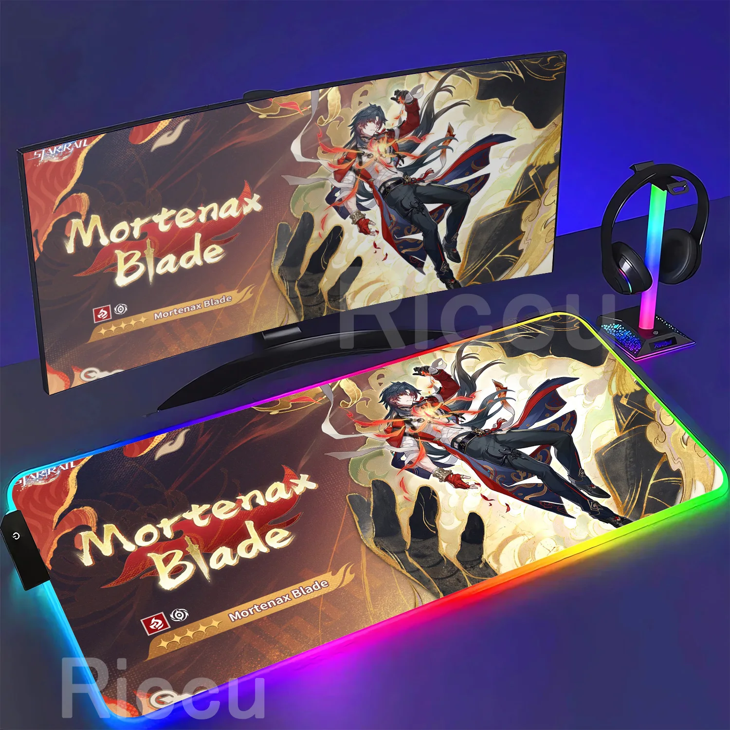 Podkładka pod mysz RGB Honkai  – Gaming Keyboard No Rgb recenzja i cena
