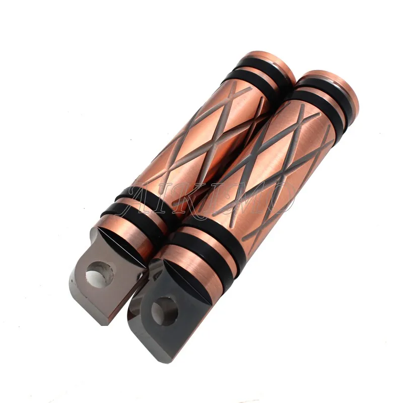 Motorcycle 1\'\' Handle Grip Handlebar Grips+Foot Peg+Shifter Pegs Bronze Color For Harley Sportster Touring Dyna Softail Bobber