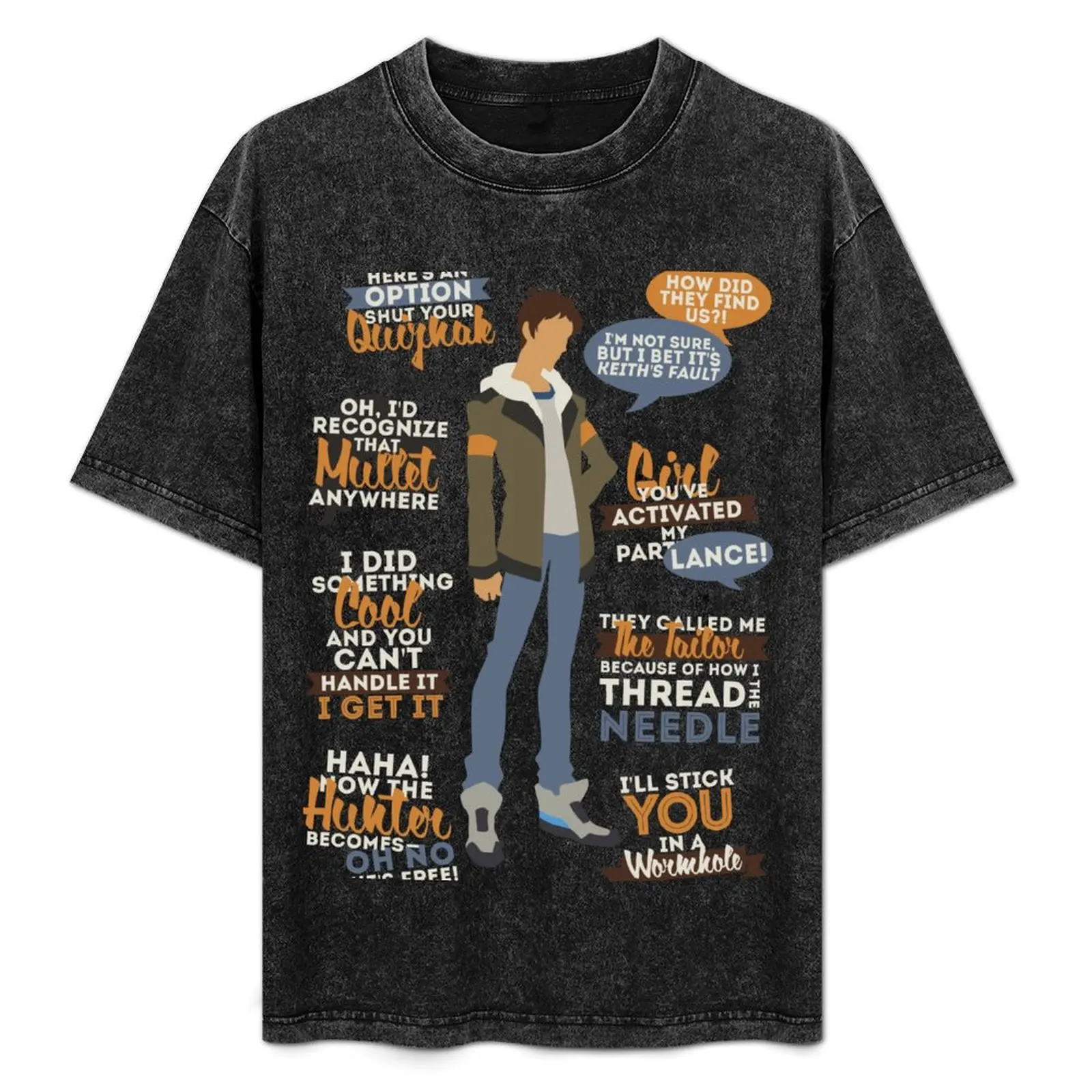 

Lance Quotes T-Shirt Basic Lightweight Short Sleeve Tee