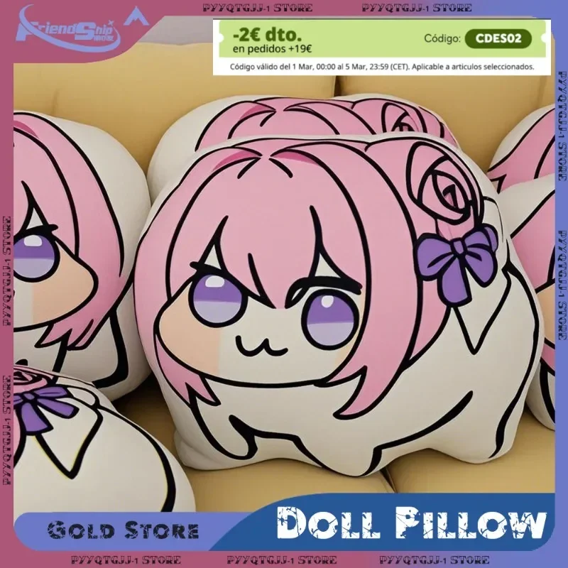 Cute DORO Plush Toy Pillow Anime Character Stuffed Cushion Game Decoration Room Sofa Bedroom Adorable Gift for Fans Home Decor