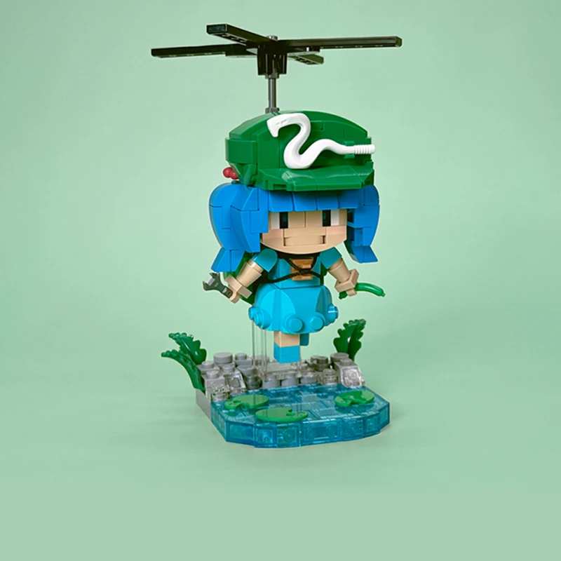 Creative Ornaments Model MOC Building Bricks Water Engineer Modular Technology Gifts Holiday Assemble Toys Suit