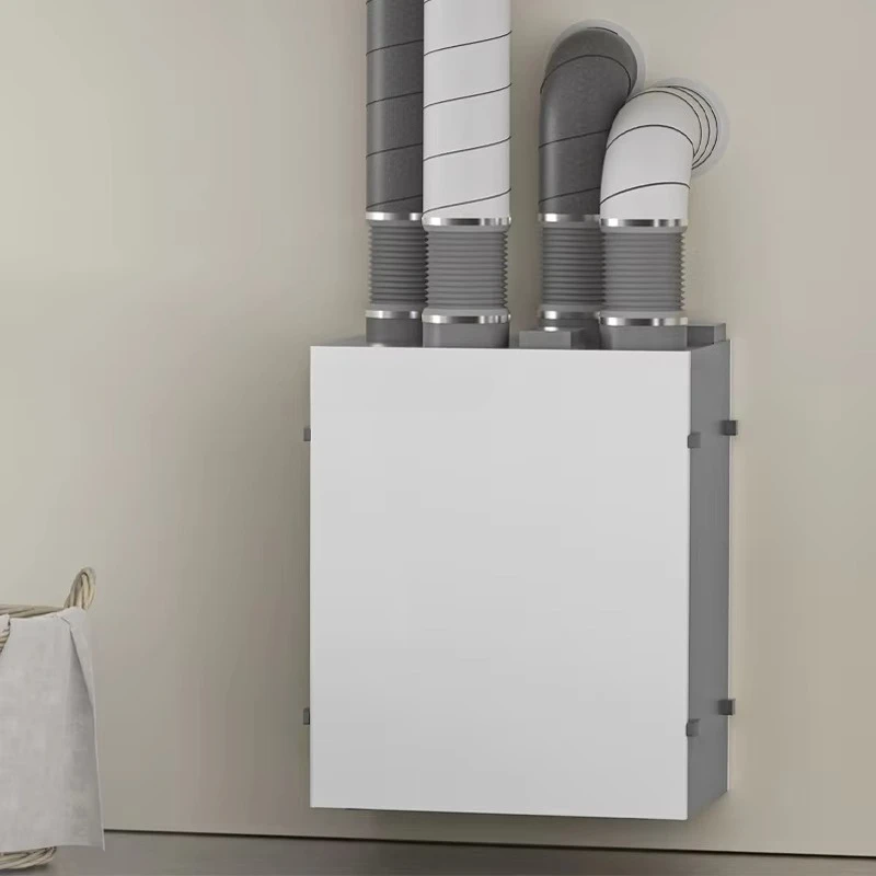 

Mechanical ventilation fresh air ventilator HRV heat recovery ventilation HVAC system with countercurrent heat exchanger