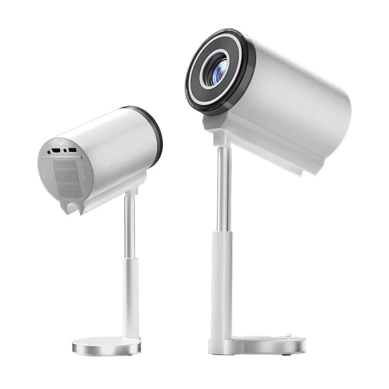 TS-7 Mini Home Theater Projector 4K Resolutie Hoge Lumen 4k Ondersteuning LED WiFi USB Telefoon Connectiviteit Draagbare Slaapkamer Muur gebruik