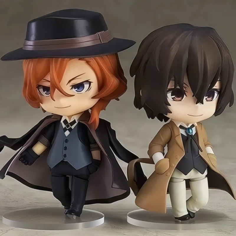 Bungo Zwerfhonden Anime 893 #   Nakajima Atsushi Dazai Osamu Edogawa Rampo Figuren Speelgoed Cartoon Model Beweegbare Pop Ornament Kerstcadeau