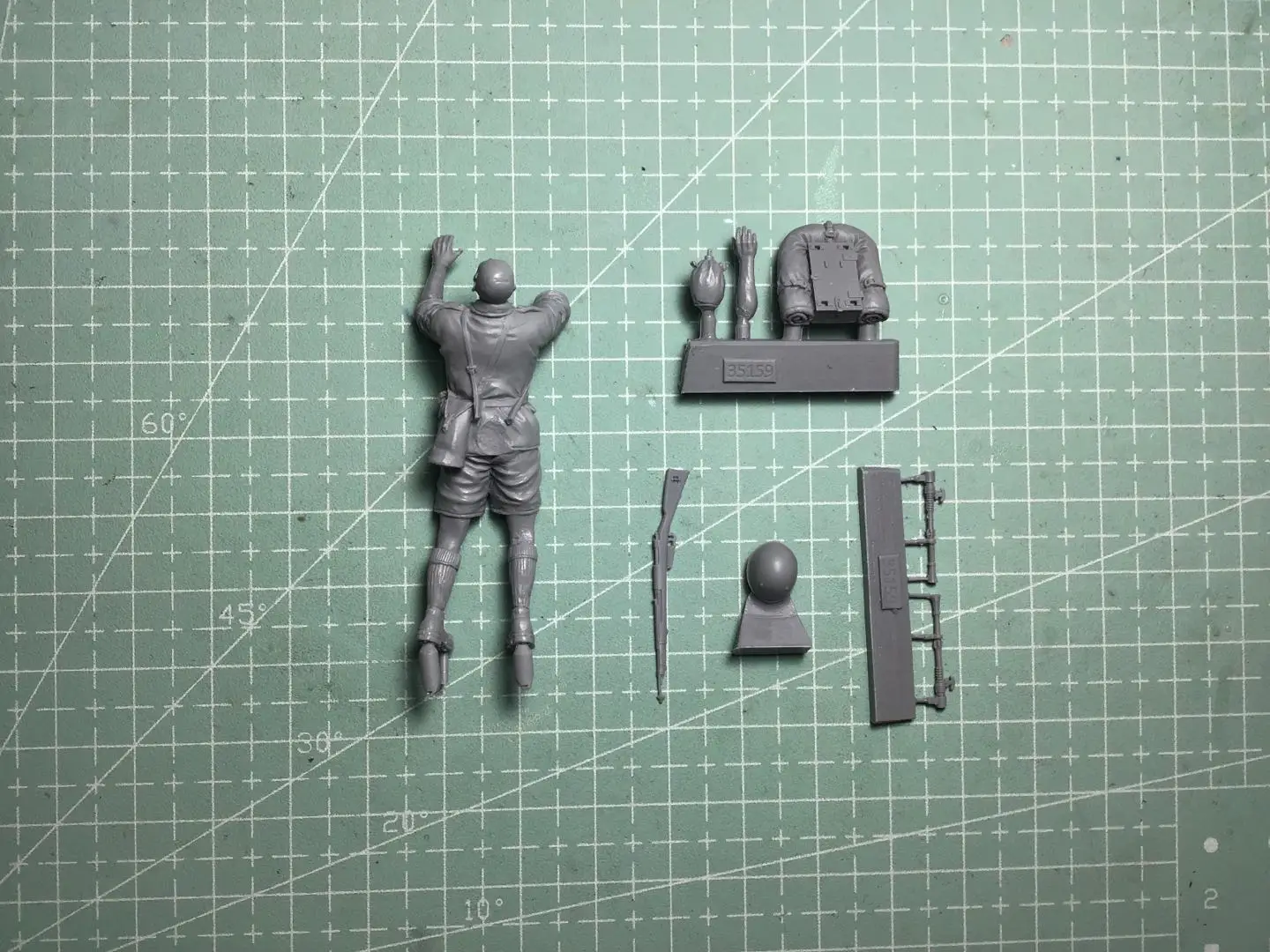 1/35 Resin Model Figure GK， Unassembled and unpainted kit