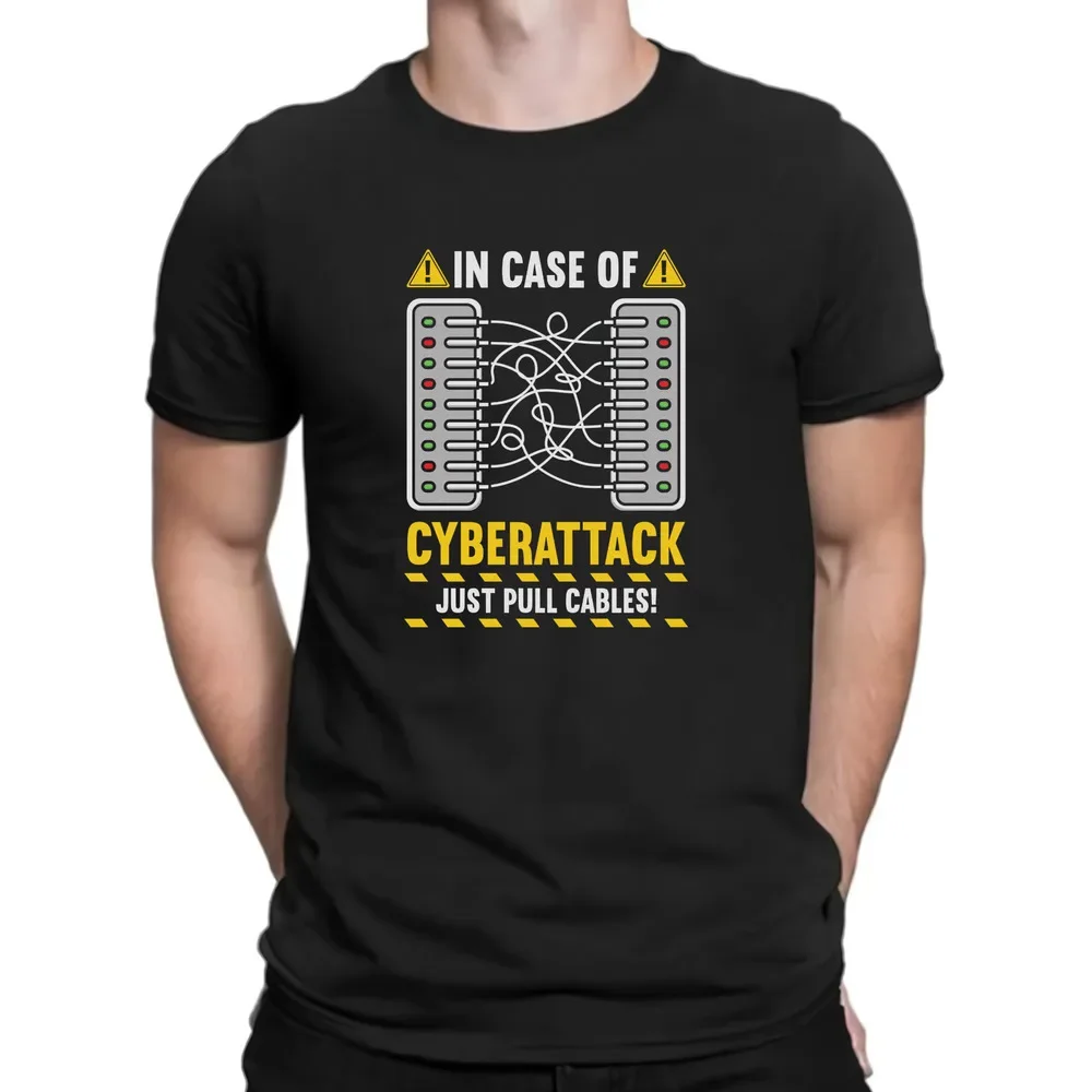 Funny Cybersecurity Computer Design Gift Idea T-Shirt High Quality 100%Cotton Short Sleeve