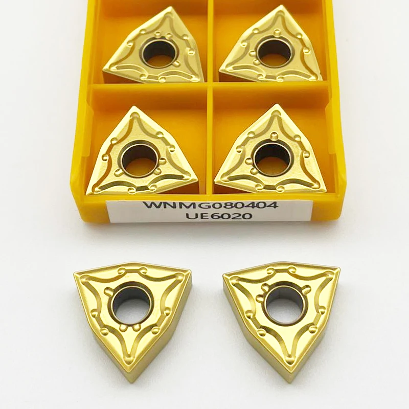 

Твердосплавные вставки WNMG, 10 шт. WNMG080404 WNMG080408 MA, внешние токарные инструменты, токарный станок с ЧПУ