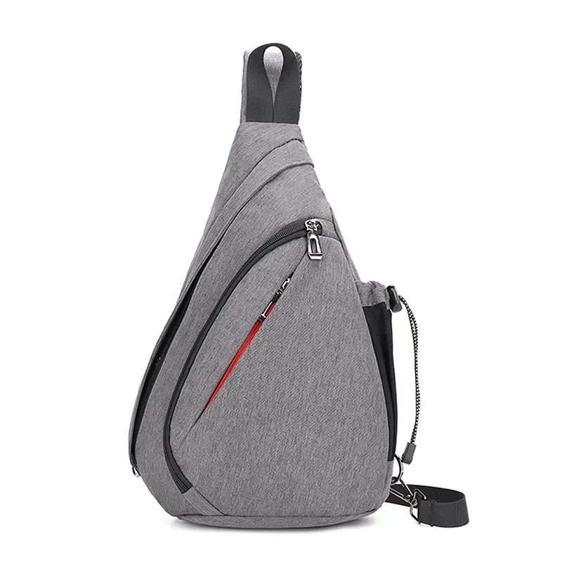 

One School For Chest Body Men Crossbody Backpack Chest Bag Sling Bag Side Pack Travel Wait Men Shoulder Bag Cross Cycling Sports