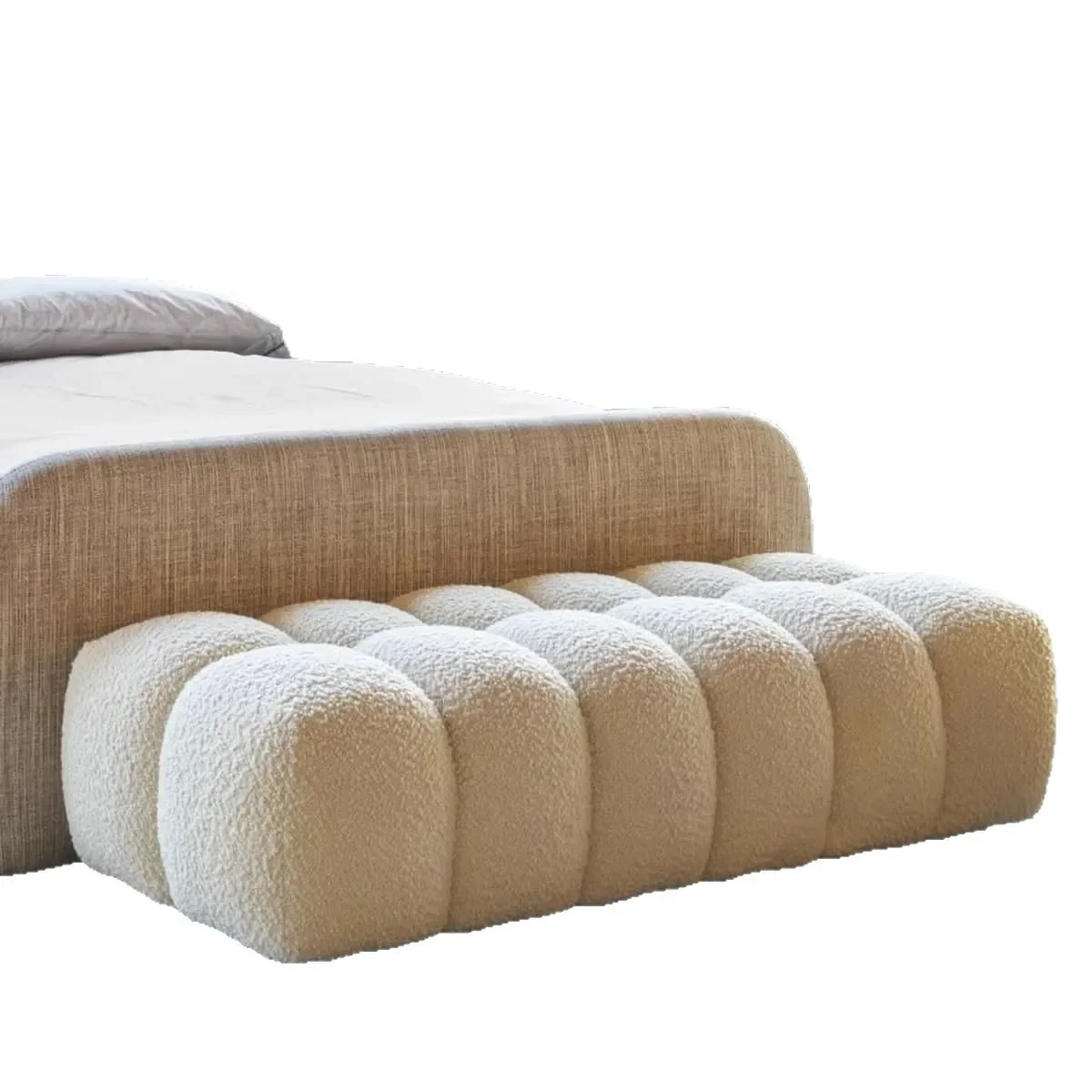 

Nordic bedroom aft stool sofa stool Internet celebrity cloakroom shoe changing stool bedside fitting room sofa pedal