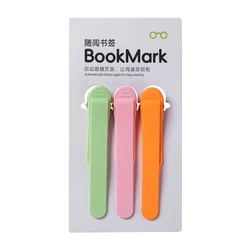 1Pc Silicone Bookmark Automatically Follows Page Flipping Student Bookmarks Office Stationery Gift School Stationery Supplies