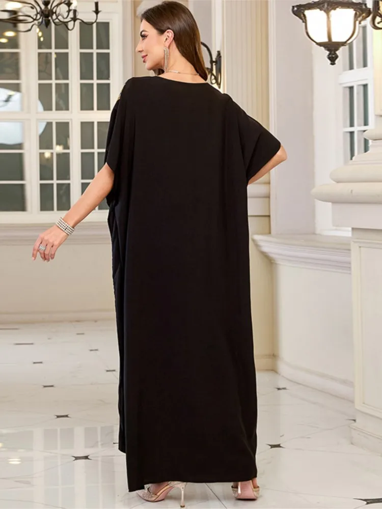 Zomer Cover Ups Vrouwen Badpak Half Mouw Gewaden Badpak 2026 Nieuwe Borduren Strand Vakantie Maxi Jurken Cover-Up