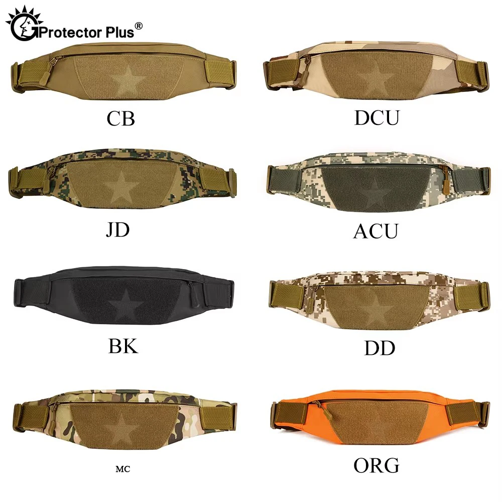 PROTECTOR PLUS Tactical 5.5/6.5 inches phone Waist Bag Molle Shoulder Bags Outdoor Sports Hiking Running Crossbody