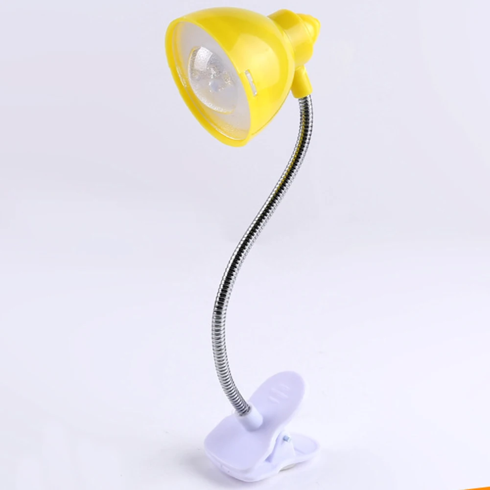 

Night Light Bedroom Desk Lamp UV Children Eye-caring Reading Light Flexible With Cla Bedside