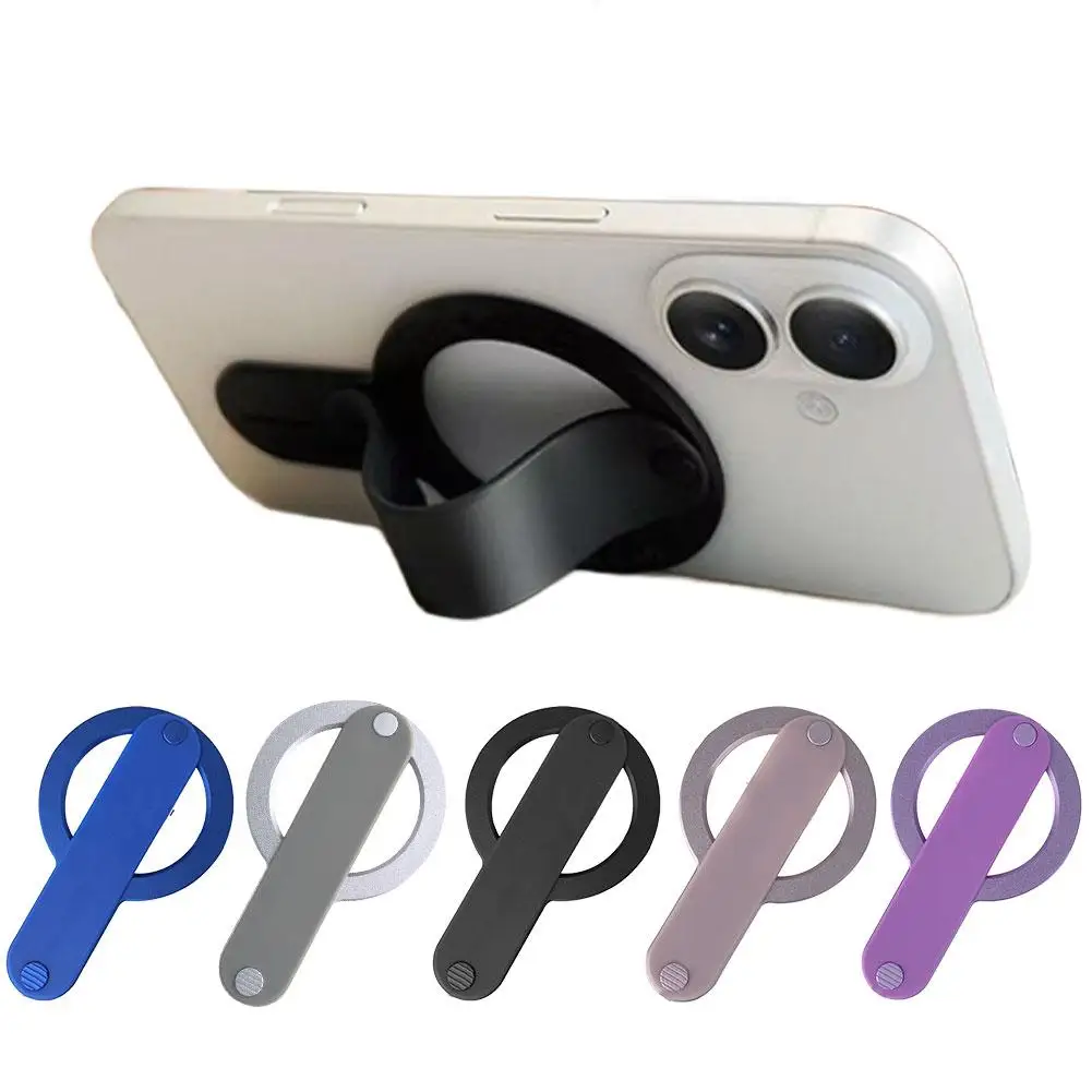 

Для iPhone Магнитная ручка Держатель мобильного телефона Портативная складная подставка Ручка для телефона Браслет Кронштейн для мобильного телефона