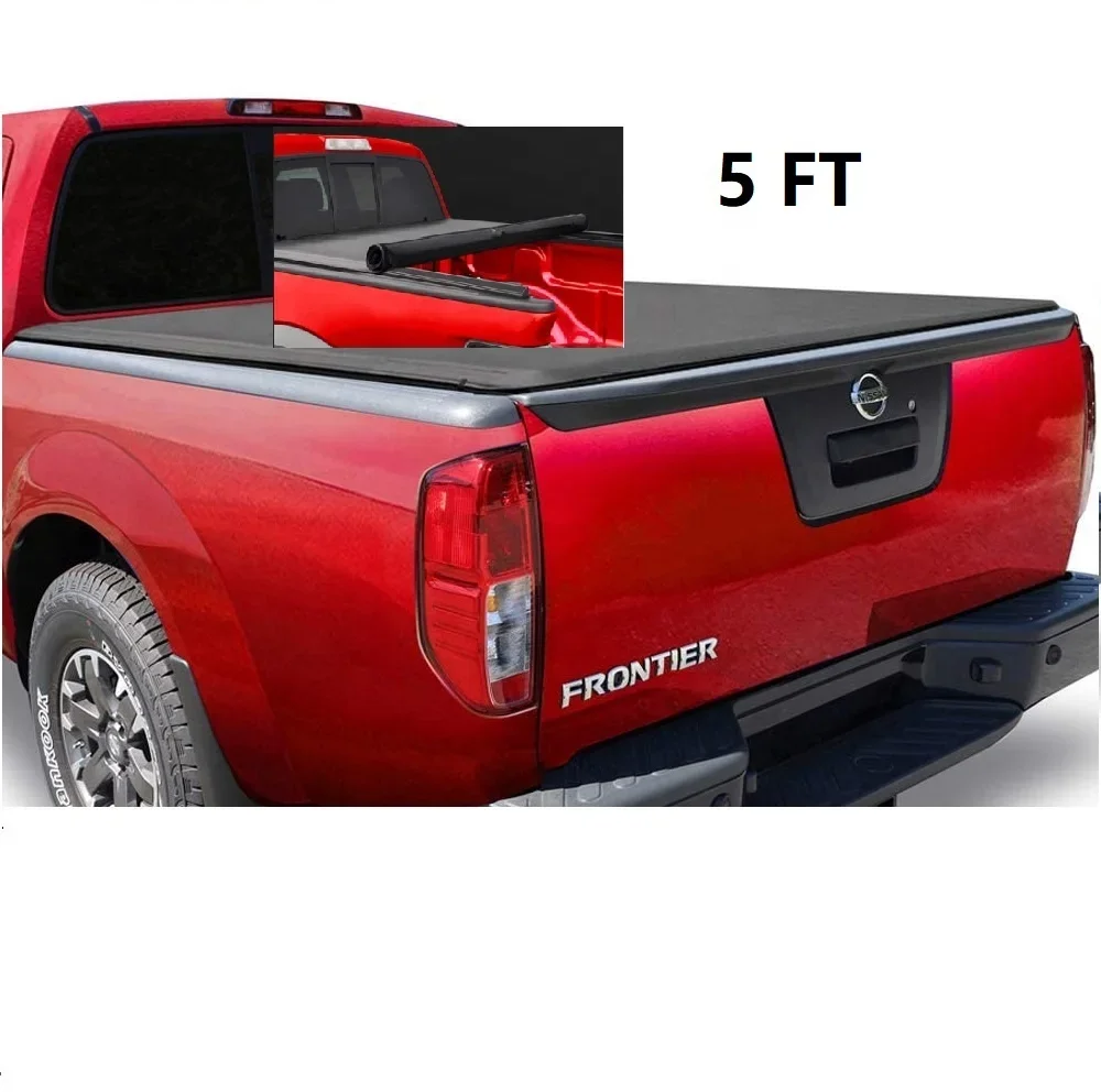 

2021 Chinese Supply Aluminum Tonneau Cover For Nissan Frontier Extra Short Bed 5'