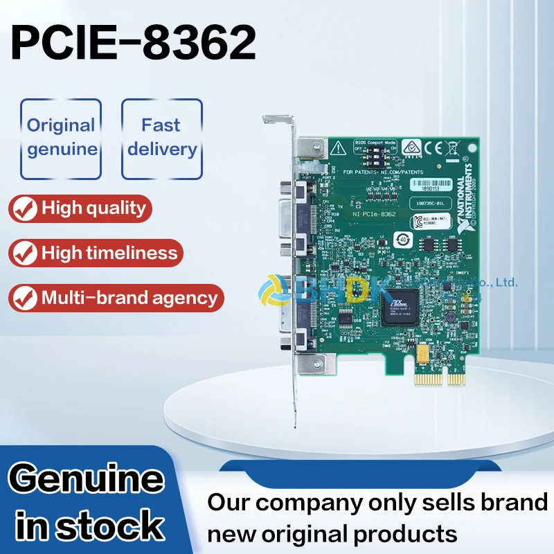 For PCIe-8362 NI Dual Port MXI Express Host Controller PCIe x1 Copper Card Control Two PXIe Chassis Up To 7m Cable
