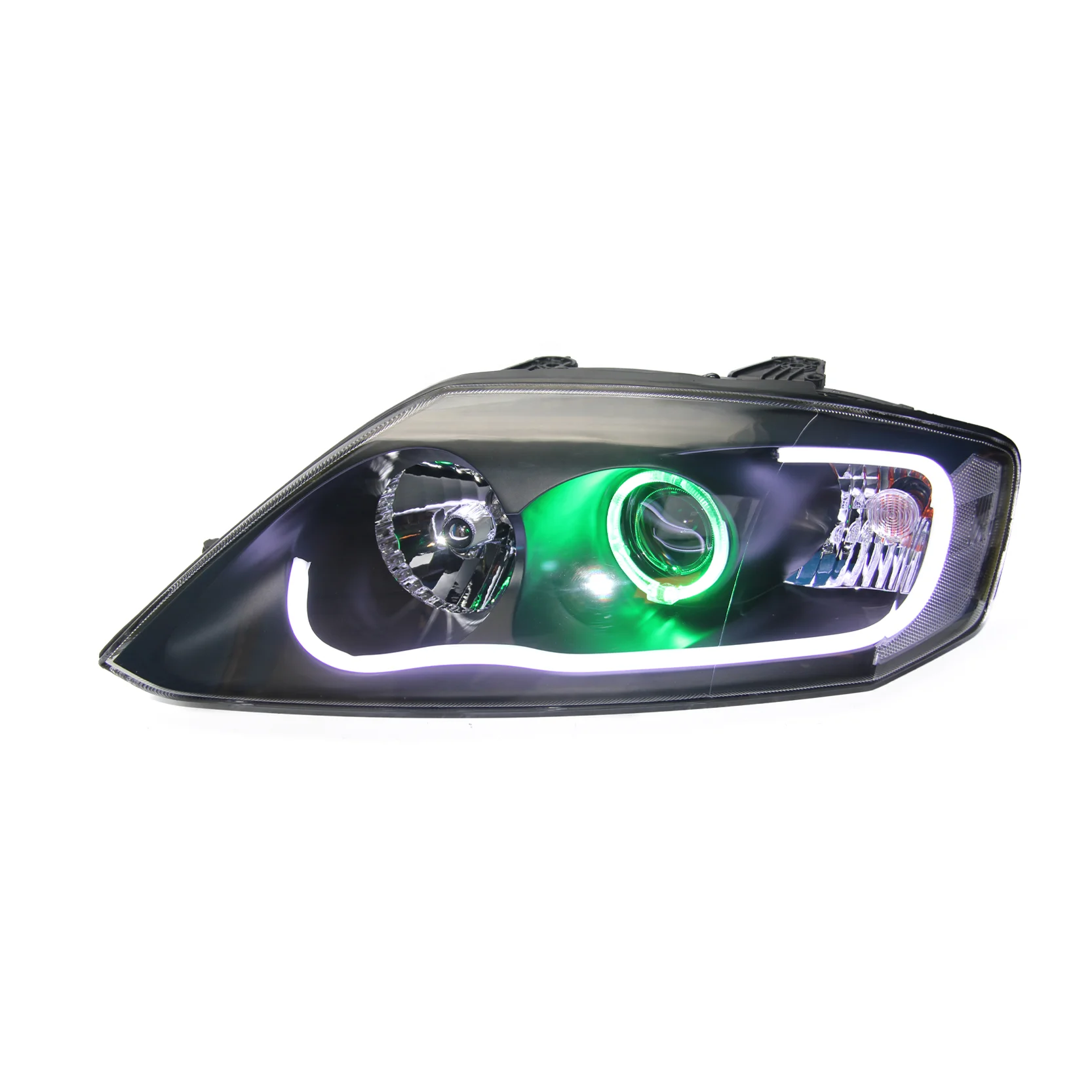 For Hyundai Genesis Coupe LED Car Headlights Assembly Bi-LED Projector Lova Front Lamps 05-06 07-08 09-12