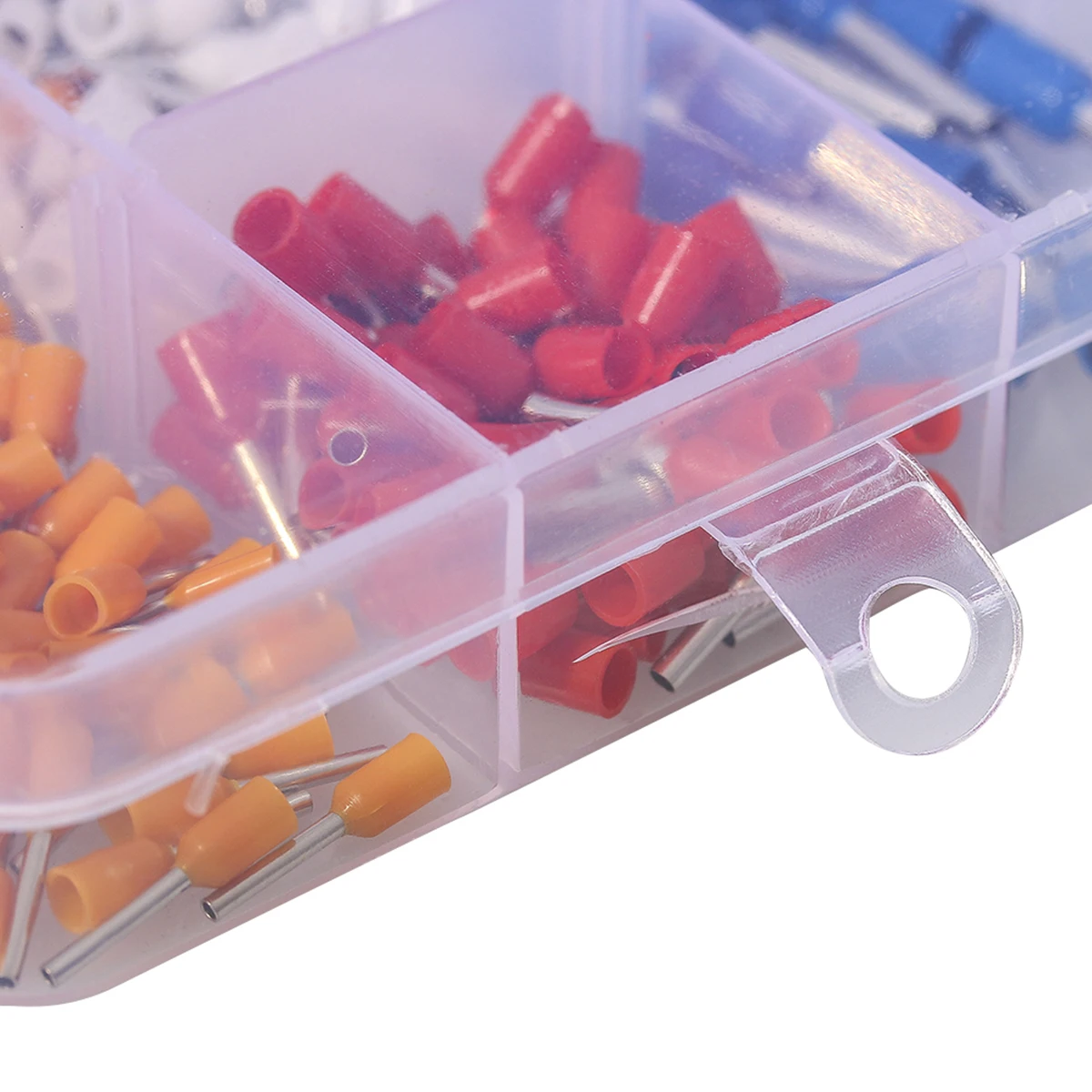 

400pcs Insulated Ferrule Wire Terminals Connector Terminals Wire Connectors Heat Shrink Ferrule Assortment Waterproof Marine