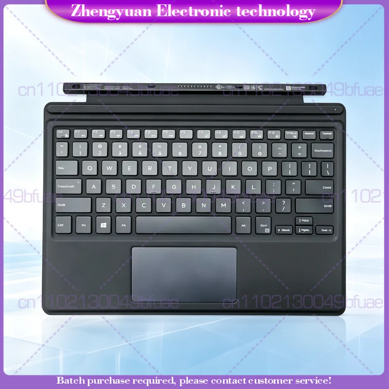 New For Dell Latitude 12 5285 5290 K16M Keyboard US English, Tablet Base