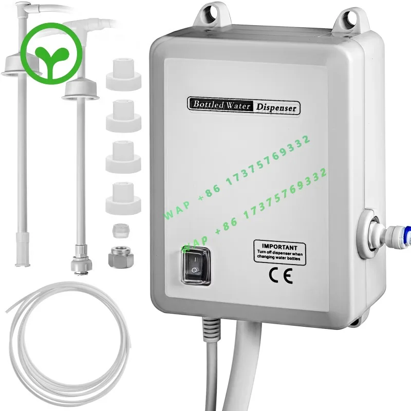 【Premium】SucceBuy Water Bottle Dispenser Pump System Filter Softener Single/Double Pipe Reverse Osmosis Equipment for Ice Maker