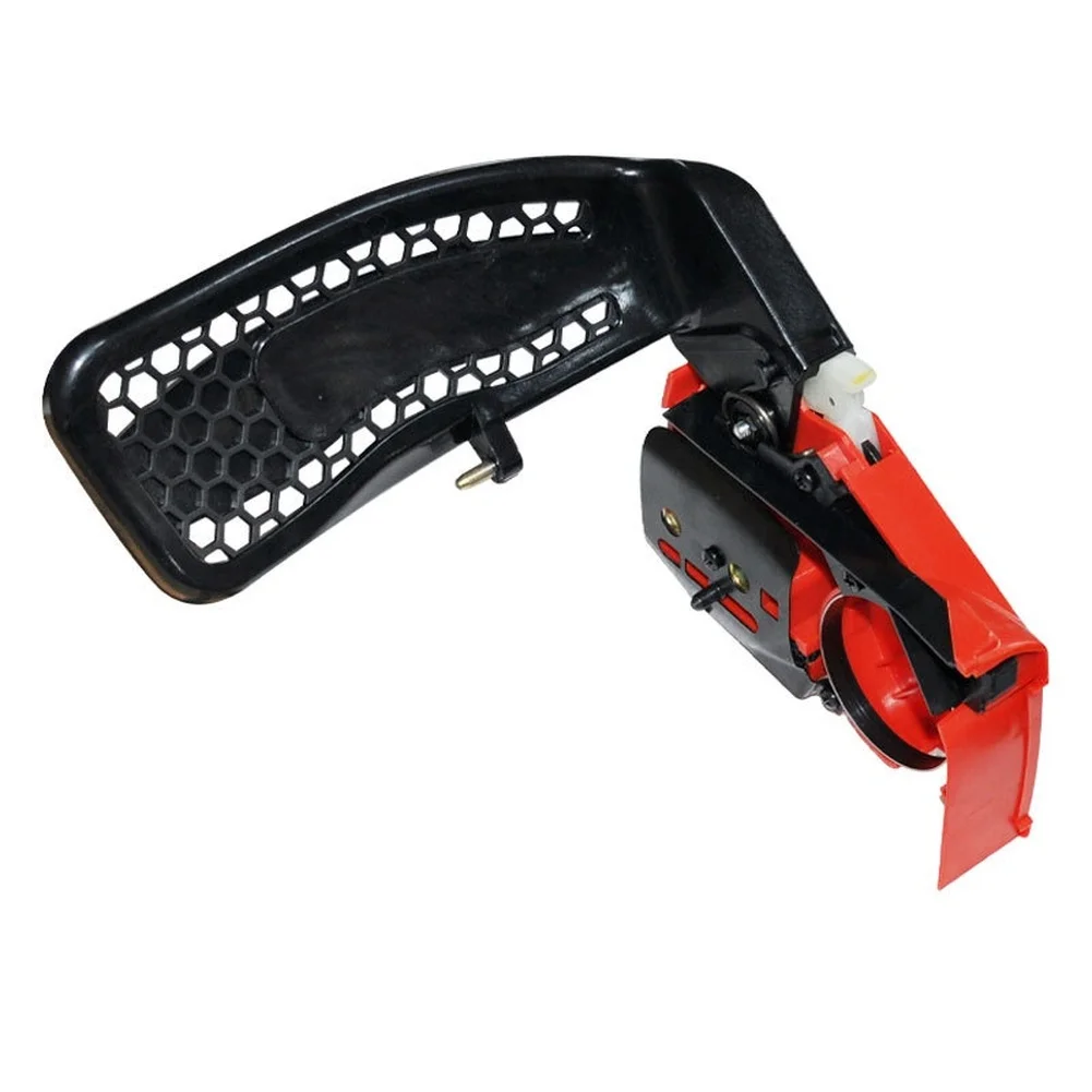 For ZHEJIANG-Compatible 2500 Chainsaw Brake Pad Assembly - Red 20x10x15mm 340g Lightweight Forestry Brake Plate