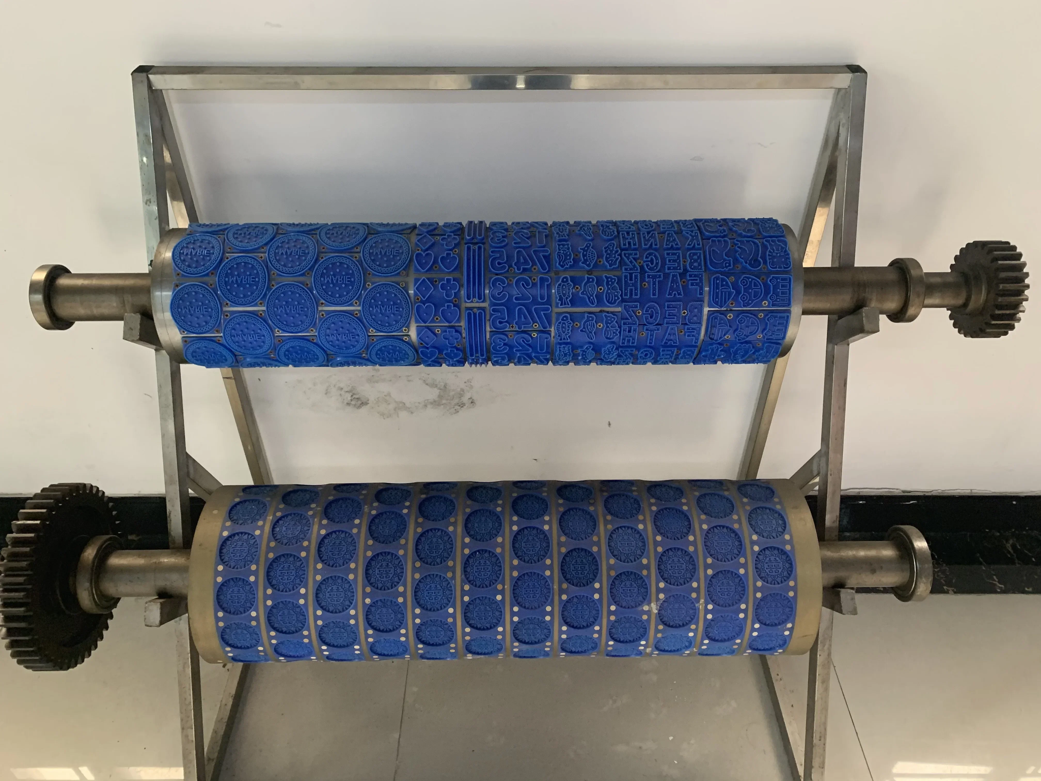 Small miniature cookie mold rotary mold machine for cookie forming