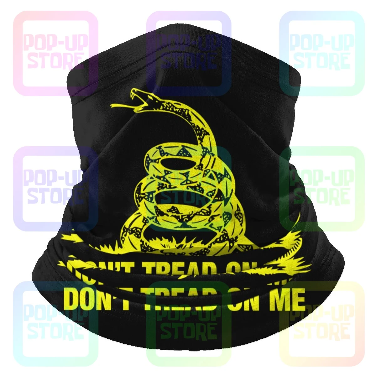 Dont Tread On Me microfibra Neck ghetta Bandana sciarpa sci pesca alta elastico