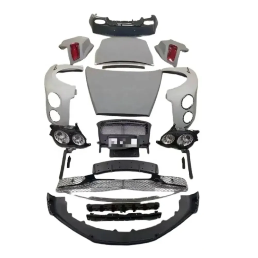 

For Bentley Flying Spur 2019 Model Body Kit Front & Rear Bumper Upgrade for 2013-2018 Models