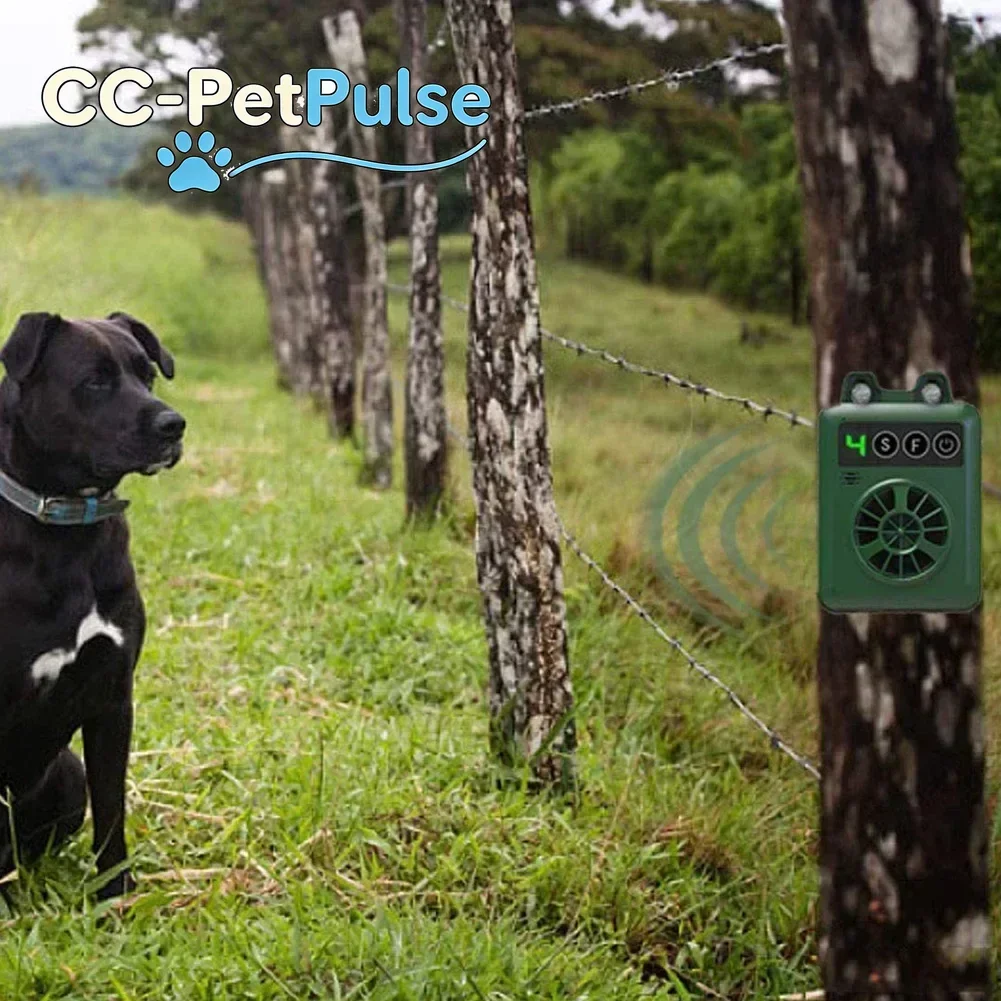 

Ультразвуковой электронный отпугиватель собак CC-PetPulse Pet Anti Barking, 4 регулируемых уровня, предотвращает лай собак, безопасное устройство для дрессировки