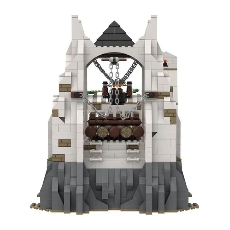 Magical Rings Movie Model Moc Building Bricks Lighting Of The Beacons Technology Blocks Gifts Christmas Toys DIY Sets Assembly