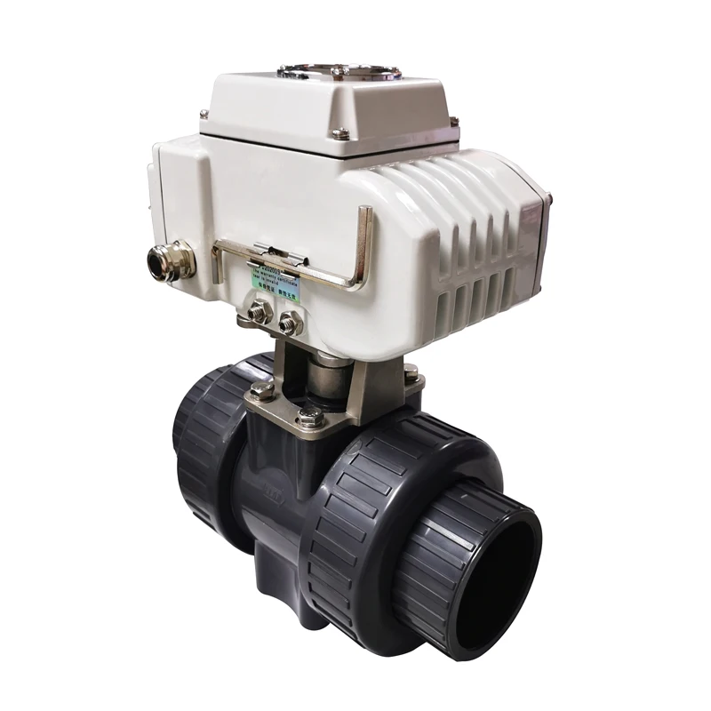 

Best price 12v 24v dc 4 inch dn 100 pvc 2 inch dn50 automatic motorized ball valve 3" 2 way electric ball valve