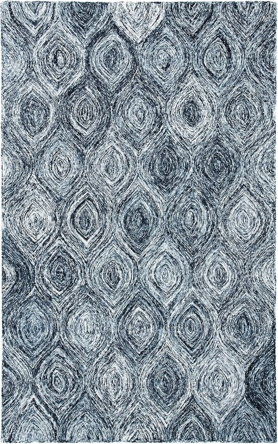

Акцентный ковер Safavieh Ikat Collection — 3 фута X 5 дюймов, шерсть ручной работы, идеально подходит для больших дорожных районов в прихожей, гостиной,
