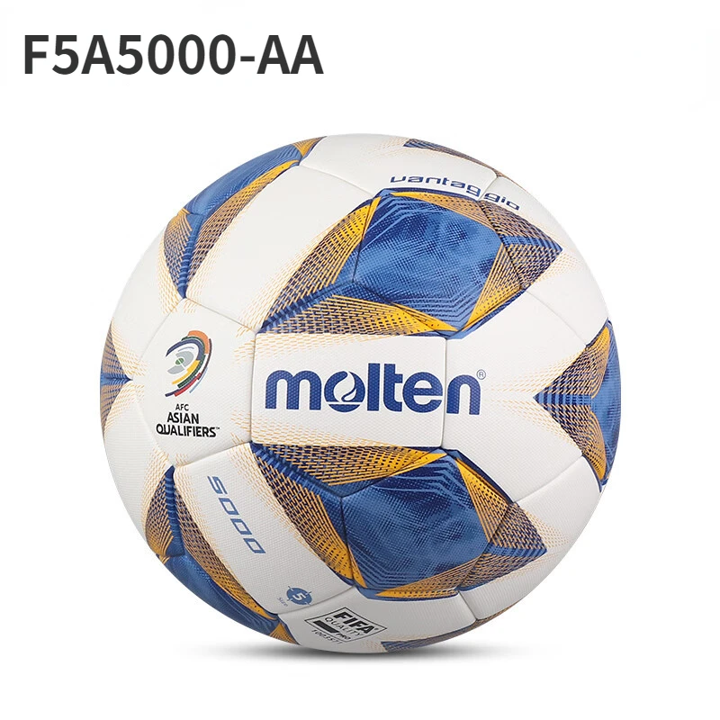 Official 5000 Molten Game Soccer Footballs Size 5 Adults Thermal Bonding Asian Cup Futsal Balls Football