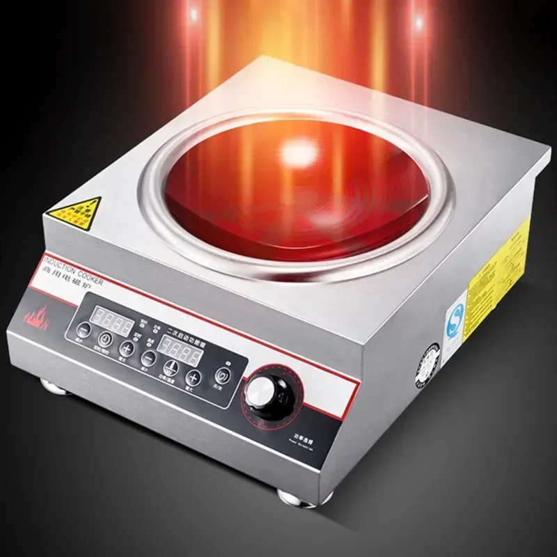 

Eoctoe 5000w Induction Cooker Commercial Induction Kitchen Panel Cooking Induction Cooktop Single Cooker Electric Hob