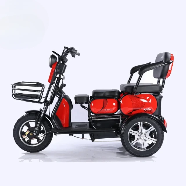 48V60V600W Electric Tricycle New Style Adult Elderly Tricycle China Tianjin Factory Export High Quality Electric Tricycle