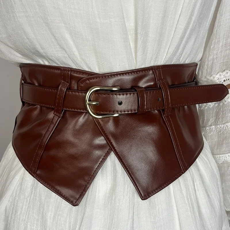 Gürtel für Damen, dekorativer Taillengürtel für Rock und Hemd, schwarzer Taillengürtel, elastisch, schlicht, vielseitig, Pullovergürtel – Detail 7