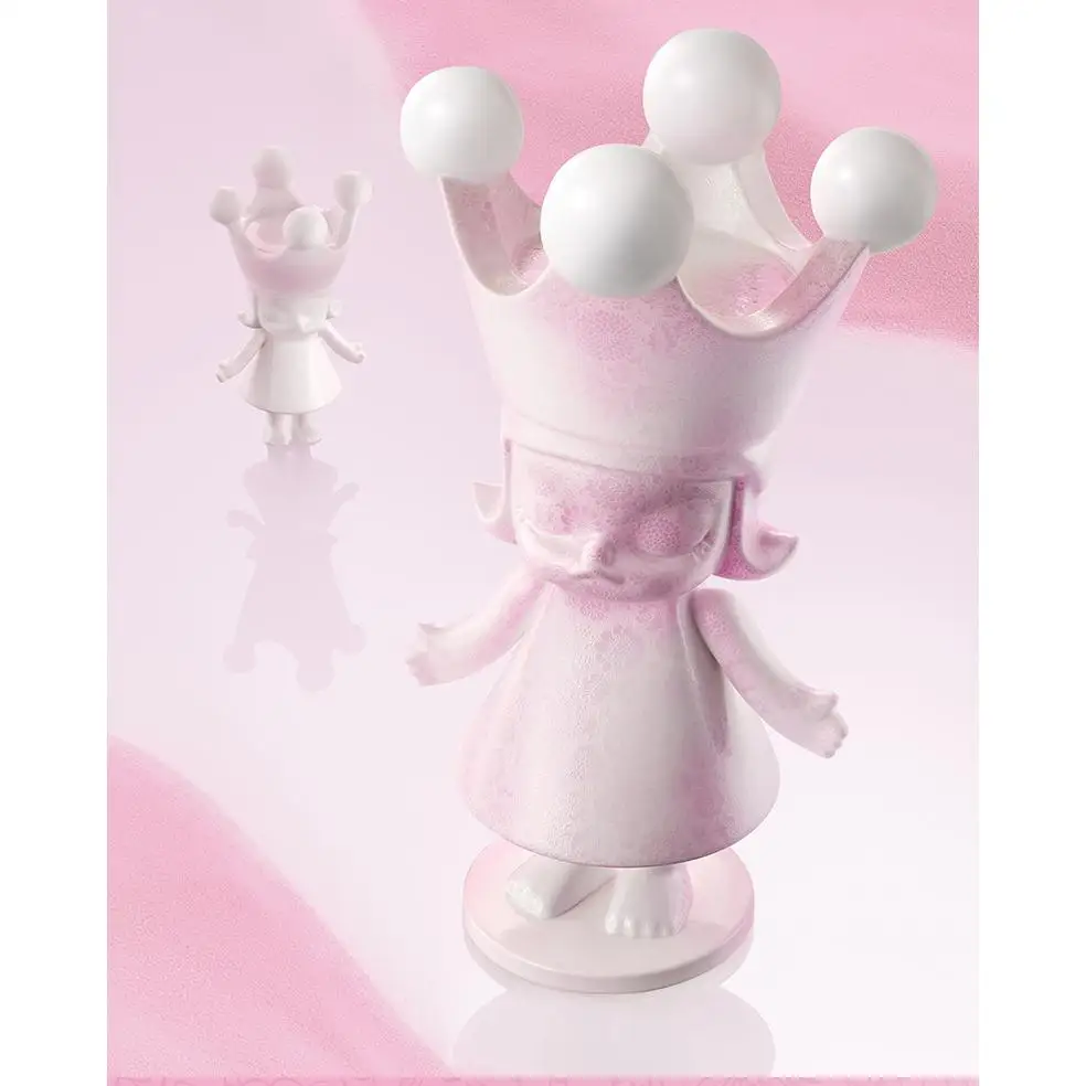 

Popmart Mega molly 400% Yan Rouge Into Rolling Princess Action Figure Collectible Toy Fashion Display Item For Home Decor Gift