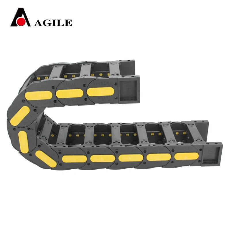 Nylon Flexible Drag Chain other machine tools accessories CNC Machine Cable Carrier Tray   S type