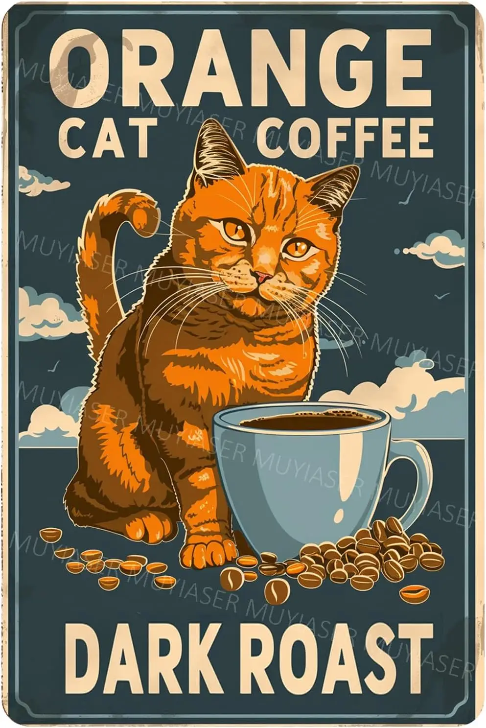 Y1,Metal Tin Sign O…