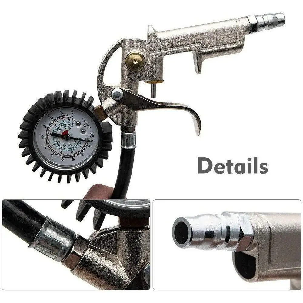 0 to 220 PSI  ½ Inch  for motor vehicles , cycles, dinghies, and other applications