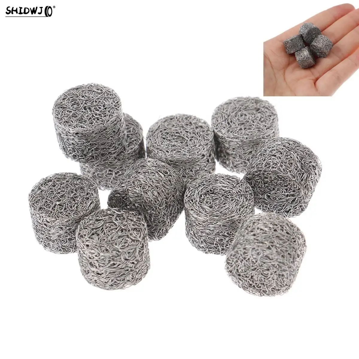 1/5pcs Durable Mini High Pressure Foam Pot Nozzle Stainless Steel Sprayer Snow Soap Lance Mesh Filters Practia Accessories