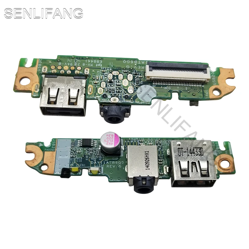 

Well Tested Used USB Audio Board Without Cable DAY11ATB6G0 DA0U83TB6E0 33Y11UB0000 For HP Pavilion 14-P 15-P 17-P Series