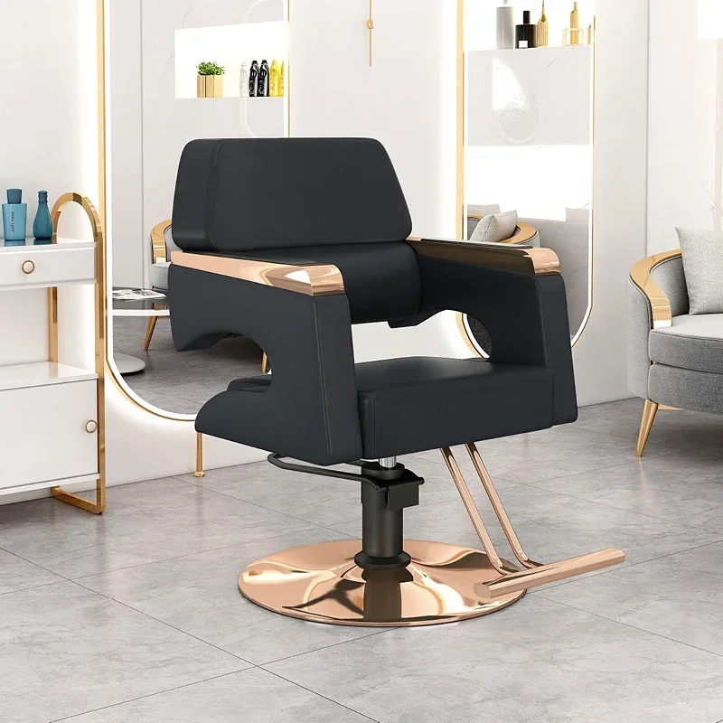 Design Trendy Barber Chair Esthetics Simple Modern Comfortable Barber Chair Nordic Luxury Silla Barberia Commercial Furniture