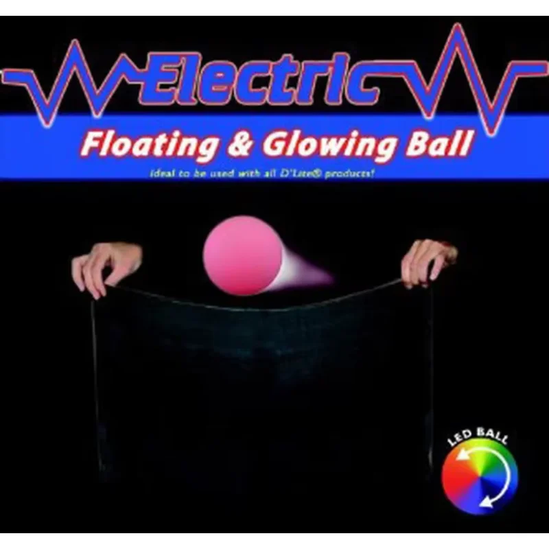 電気フローティング光るボール-11-センチメートルステージ手品トリック色変更ライトボールマギアマジエ小道具イリュージョンパフォーマンス用