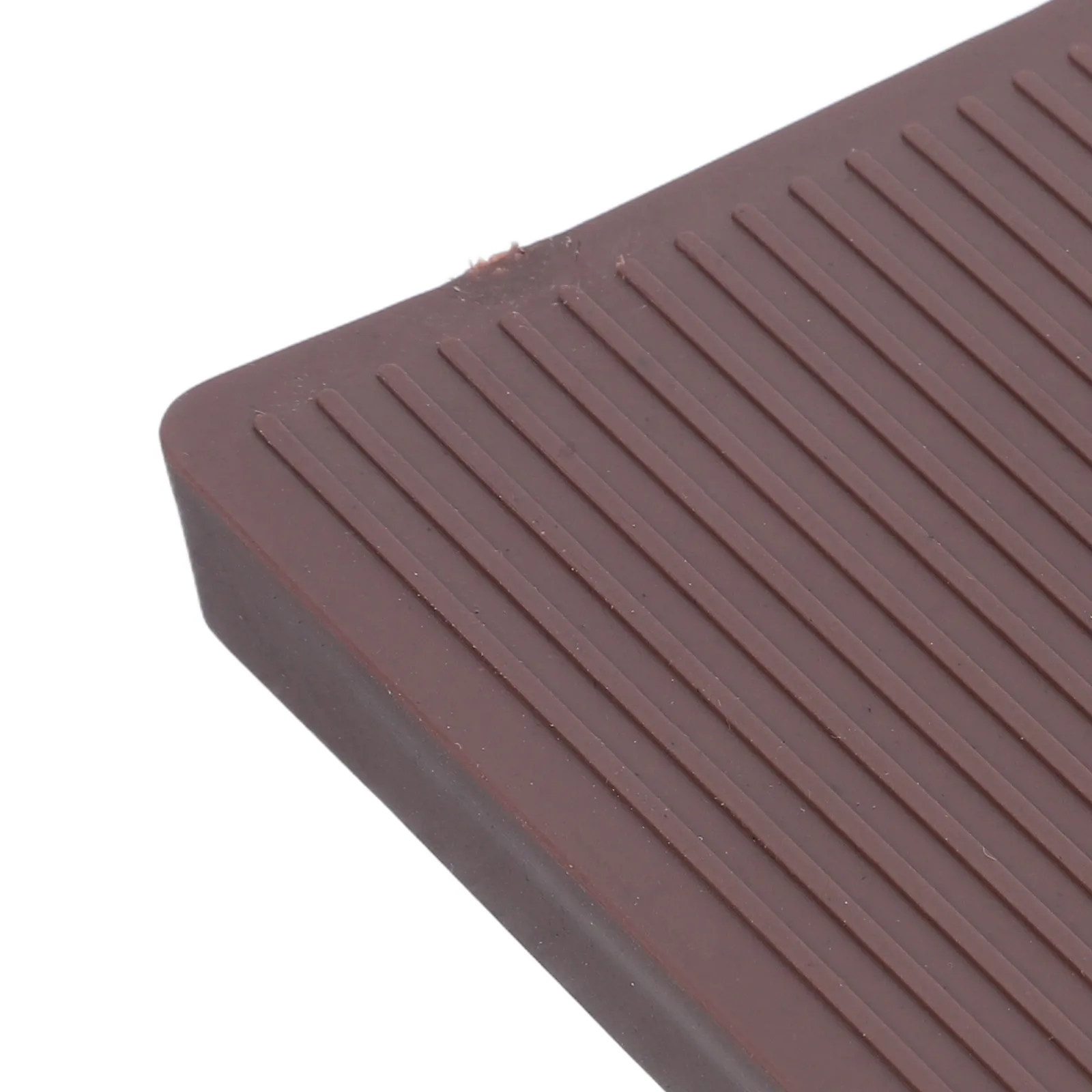 8Pcs Square Rubber Furniture Caster Cups Anti Slip Floor Protectors Sofa Chair Bed Couch Table Piano Cabinet Pads