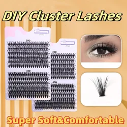 280Pcs 30D 9-16mm Mix D Curl Cluster Lashes Individual Lashes Lash Extensions Clusters Lashes Soft 280Pcs 30D 9-16mm Mix D Curl